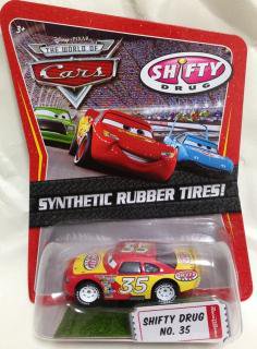 SHIFTY DRUG No.35 RUBBER TIRE (RED BODY)