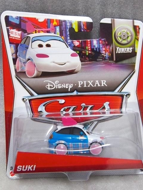 マテル　カーズ　SUKI Mattel Disney Pixar Cars Diecast Suki Japanese Girl Review