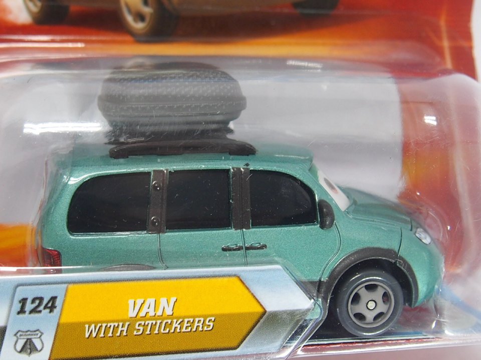 VAN WITH STICKERS CHASE版 ファクトリーエラー品