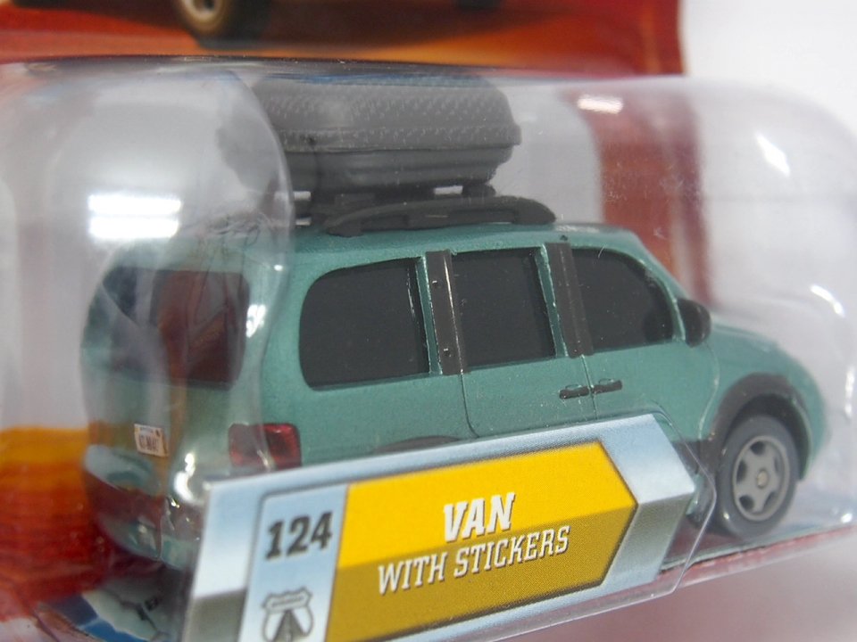 VAN WITH STICKERS CHASE版 ファクトリーエラー品