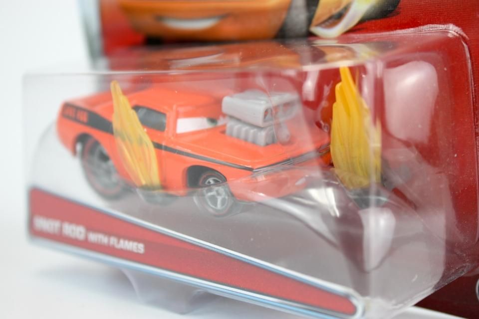 Amazon.com: Disney Cars Toys Snot Rod with Flames Diecast
