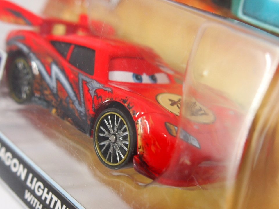 DRAGON LIGHTNING McQUEEN with OIL STAINS