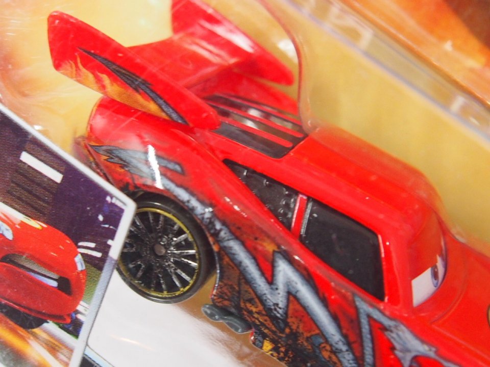 DRAGON LIGHTNING McQUEEN with OIL STAINS