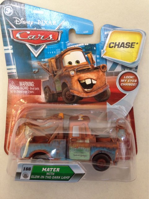 MATER WITH GLOW IN THE DARK LAMP CHASE!  LOOK EYES CHANGE
