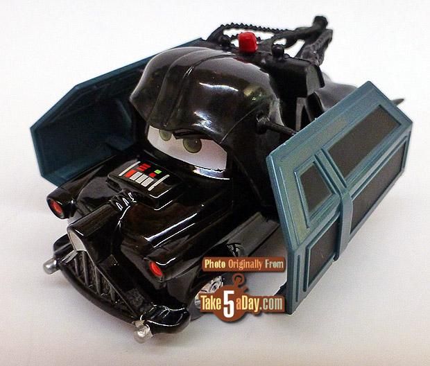u*5様 カーズ　メーター　ダースベイダー仕様 STARWARS WEEKENDで限定発売されたカーズとコラボミニカー