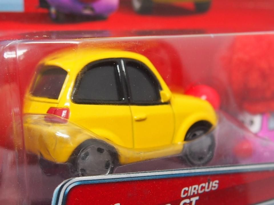 DISNEY PIXAR CARS SUPER CHASE CIRCUS FORKLIFT & CIRCUS GT