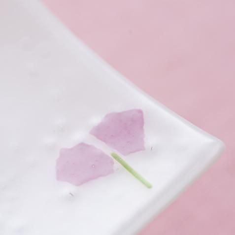 美しい古美術◾️蔵から美しいハイビスカスのような特大サイズの大皿が出てかきました。 八重咲きハイビスカス 