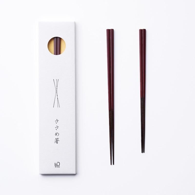 ささめ箸 22.5cm 朱 | 日本製 鉄木箸 - こしらゑ by WDH