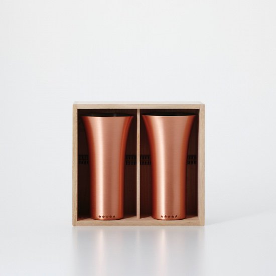 純銅製タンブラー２個セット マット - こしらゑ by WDH | 【公式通販】和雑貨の贈り物
