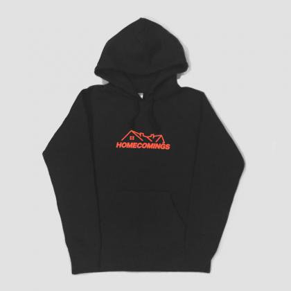 <img class='new_mark_img1' src='https://img.shop-pro.jp/img/new/icons20.gif' style='border:none;display:inline;margin:0px;padding:0px;width:auto;' />Homecomings - "HOMECOMINGS" HOODIE 2017 -BLACK-