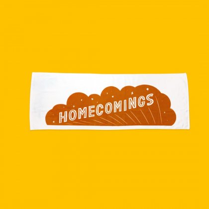 <img class='new_mark_img1' src='https://img.shop-pro.jp/img/new/icons49.gif' style='border:none;display:inline;margin:0px;padding:0px;width:auto;' />Homecomings - ORANGE LOGO TOWEL