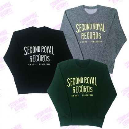 SECOND ROYAL RECORDS - LOGO SWEAT