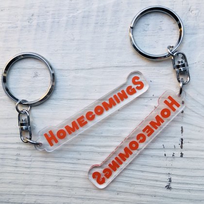 Homecomings - New logo keychain