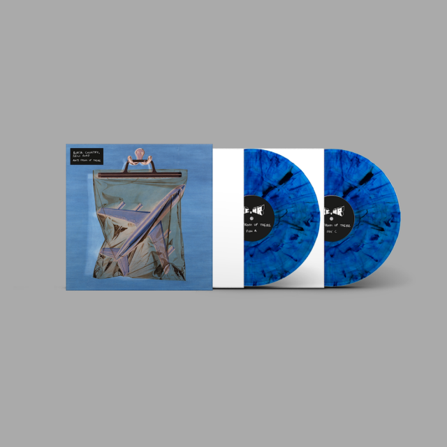 BLACK COUNTRY, NEW ROAD - ANTS FROM UP THERE (2LP / DOUBLE BLUE MARBLED VINYL)