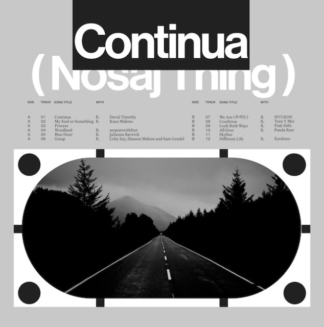 NOSAJ THING - Continua (LP / CLEAR VINYL)