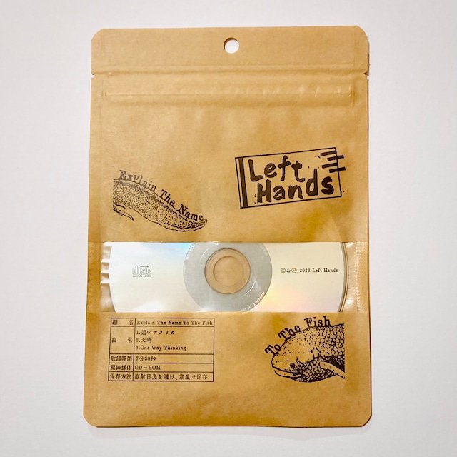 Left Hands - Explain The Name To The Fish (CD)