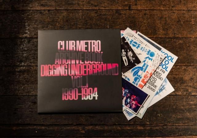 CLUB METRO ARCHIVE BOOK - "DIGGING UNDERGROUND" VOL.1 1990 &#8211; 1994(BOOK)