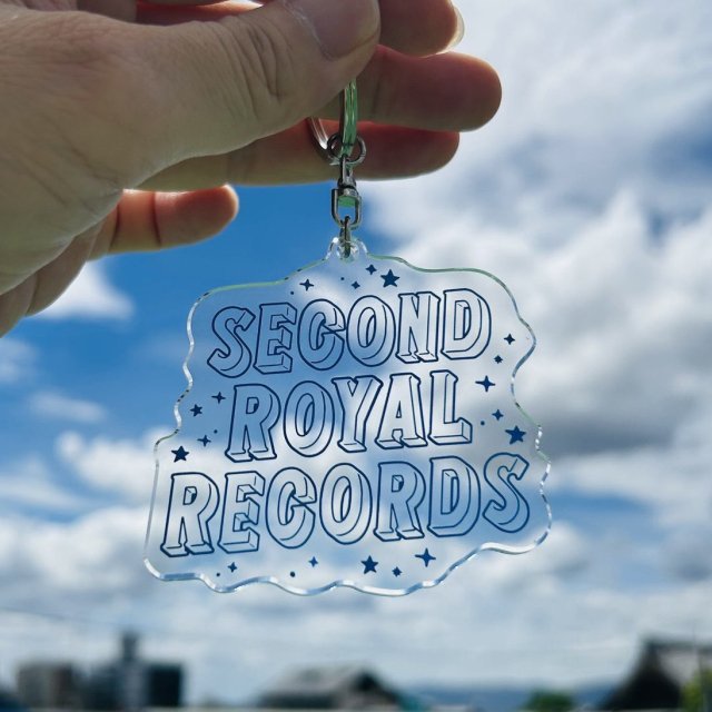 SECOND ROYAL RECORDS - 20TH LOGO KEYCHAIN