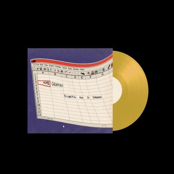 HOME COUNTIES - EXACTLY AS IT SEEMS (LPMUSTARD VINYL)