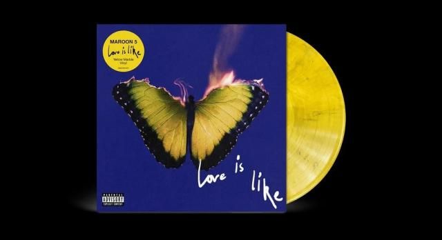 Maroon 5 - Love Is Like (LPMarble Yellow Vinyl)