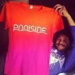 POOLSIDE - "ORANGE" Dip Dye T-SHIRT