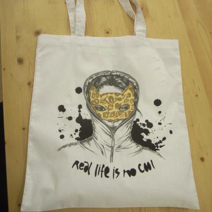 Smalltown Supersound "Real life is no cool" - TOTE BAG