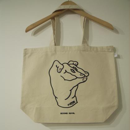 <img class='new_mark_img1' src='https://img.shop-pro.jp/img/new/icons20.gif' style='border:none;display:inline;margin:0px;padding:0px;width:auto;' />SECOND ROYAL×NISHI YUDAI TOTE BAG TYPE1