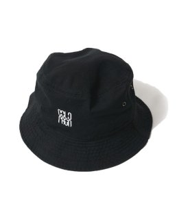 [coldrain] 15th LOGO BUCKET HAT(BLACK)