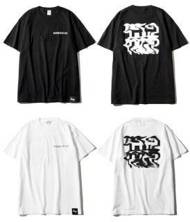 [coldrain] Nonnegative Distorted LOGO T-SHIRT