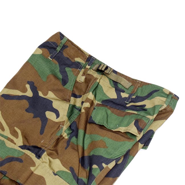 US MILITARY B.D.U PANTS / WOODLAND CAMO (カーゴパンツ