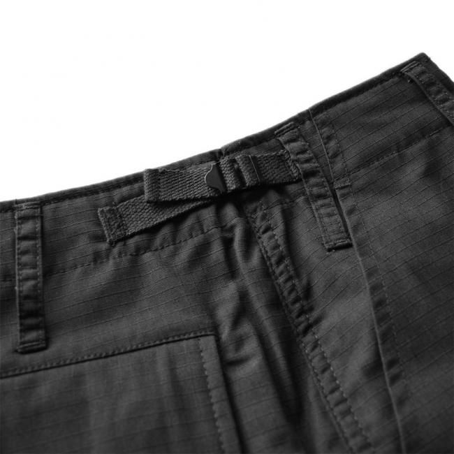 US MILITARY B.D.U RIPSTOP SHORTPANTS / BLACK (USミリタリー