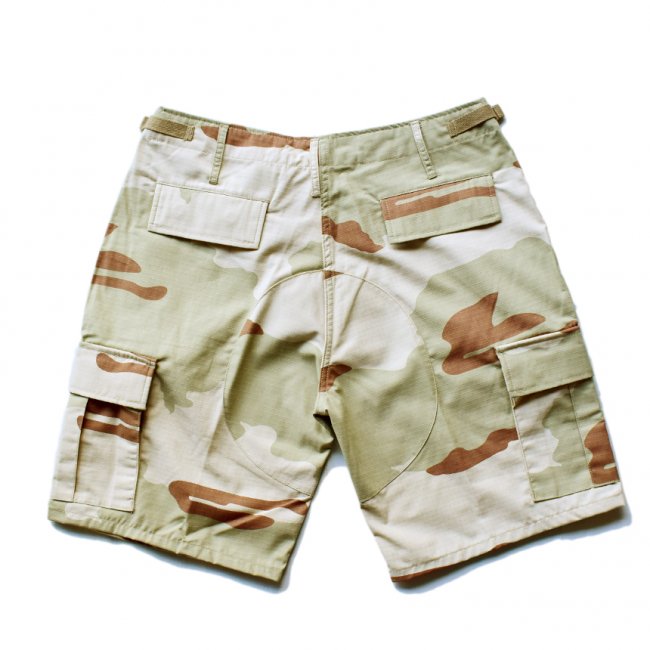 US MILITARY B.D.U RIPSTOP SHORTPANTS / 3COLOR DESERT CAMO (US