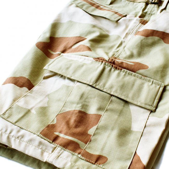 US MILITARY B.D.U RIPSTOP SHORTPANTS / 3COLOR DESERT CAMO (US