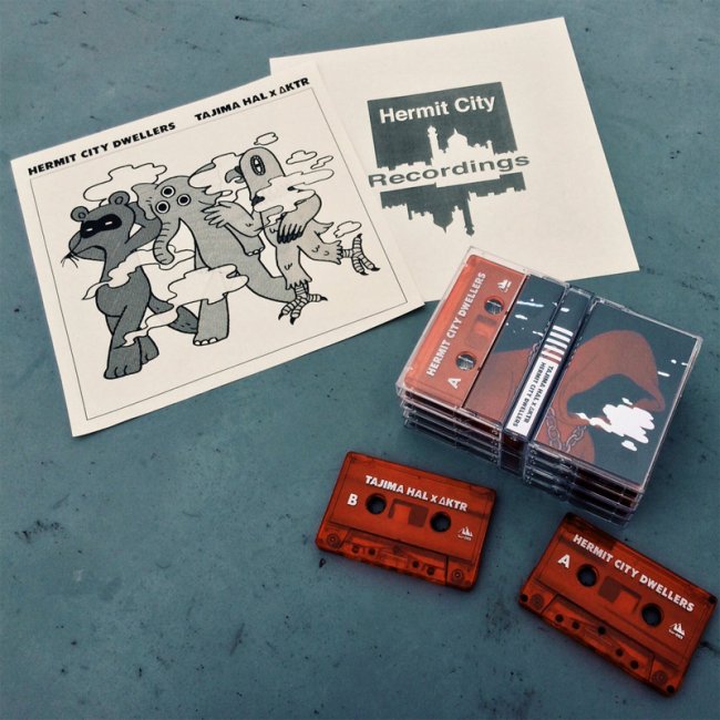 tajima hal & ΔKTR / Hermit City Dwellers CASSETTE TAPE (ビート