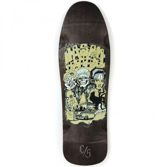 SUICIDAL SKATES × JASON JESSEE LTD DECK 【OLD SCHOOL SHAPE 