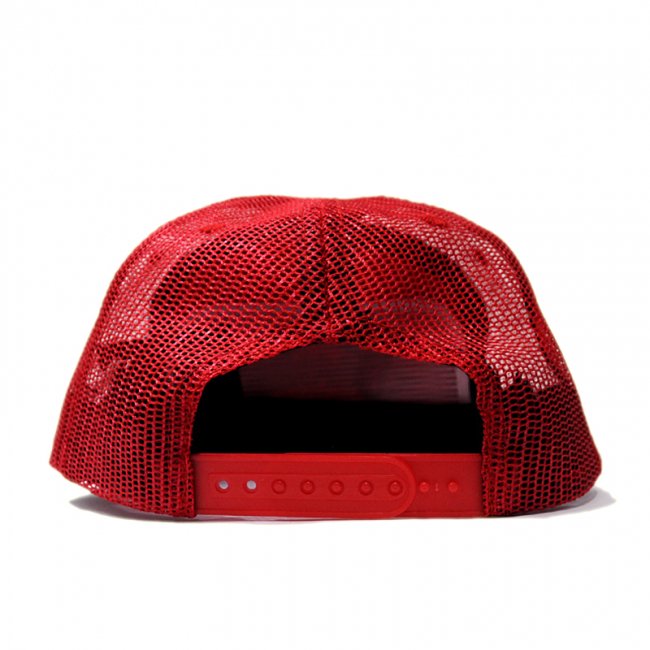 THRASHER DIAMOND EMBLEM MESH CAP / RED （スラッシャー メッシュ