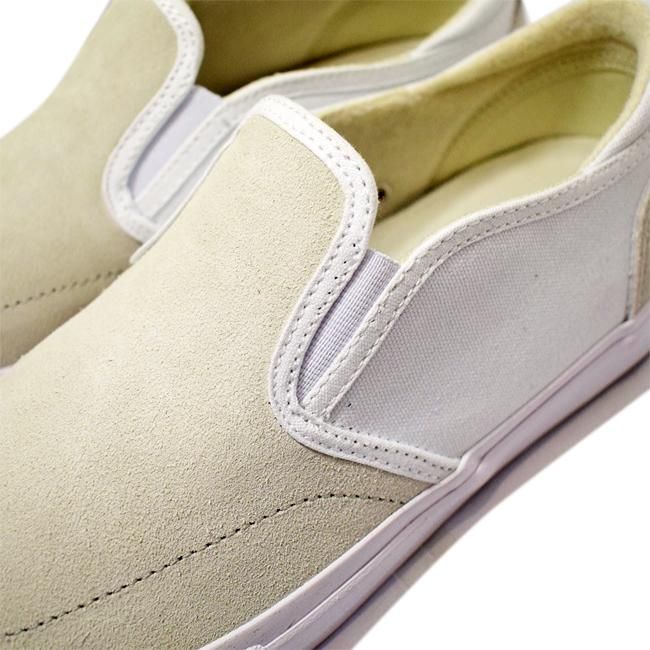 STATE FOOTWEAR KEYS / Bone White Suede (ステイト フット