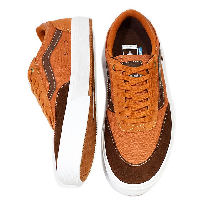 VANS GILBERT CROCKETT PRO 2 【PRO】/ LEATHER BROWN/POTTING SOIL