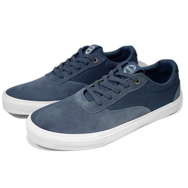 <img class='new_mark_img1' src='https://img.shop-pro.jp/img/new/icons5.gif' style='border:none;display:inline;margin:0px;padding:0px;width:auto;' />STATE FOOTWEAR MADISON / NAVY (ステイト フットウエア スケートシューズ)