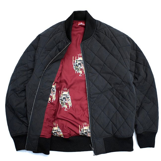 HELLRAZOR NYLON QUILTED MA-1 JACKET / BLACK (ヘルレイザー ...