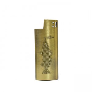 <img class='new_mark_img1' src='https://img.shop-pro.jp/img/new/icons55.gif' style='border:none;display:inline;margin:0px;padding:0px;width:auto;' />Good Worth & Co. SMOKING FISH LIGHTER CASE / SMALL(アクセサリー ライターケース)