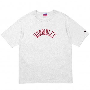 <img class='new_mark_img1' src='https://img.shop-pro.jp/img/new/icons5.gif' style='border:none;display:inline;margin:0px;padding:0px;width:auto;' />HORRIBLE'S HERITAGE T-SHIRT / ASH (ホリブルズ Tシャツ)