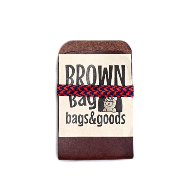 <img class='new_mark_img1' src='https://img.shop-pro.jp/img/new/icons55.gif' style='border:none;display:inline;margin:0px;padding:0px;width:auto;' />BROWNBAG Leather card case / BROWN (ブラウンバッグ レザーカードケース)