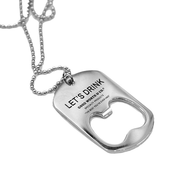 Good Worth & Co.FUCK WORK DOGTAG NECKLACE (アクセサリー ネックレス