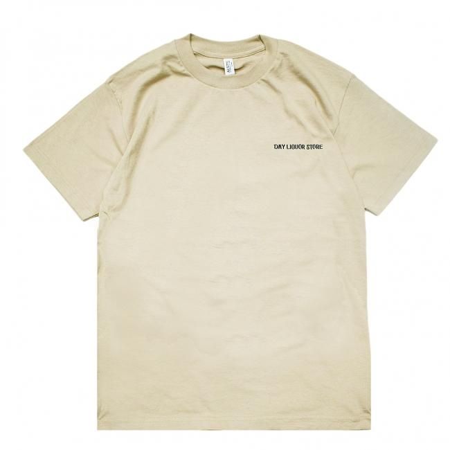 DAY LIQUOR STORE Sakenomi × Jiro Aiko TEE / BEIGE (デイ