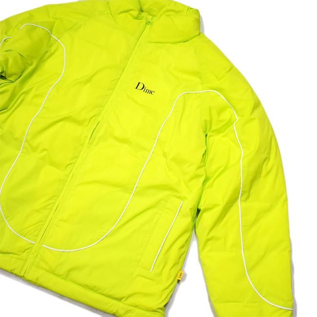 DIME COURT PUFFER JACKET / NEON (ダイム ダウンジャケット/アウター