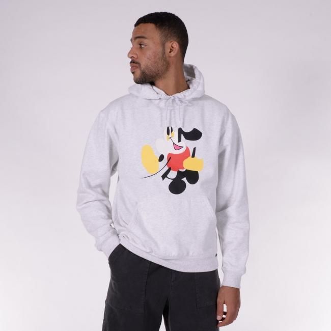 QUASI WALTER HOOD SWEAT / ASH (クアジ パーカー フーディー QUASI WALTER HOOD SWEAT / ASH (クアジ パーカー フーディー