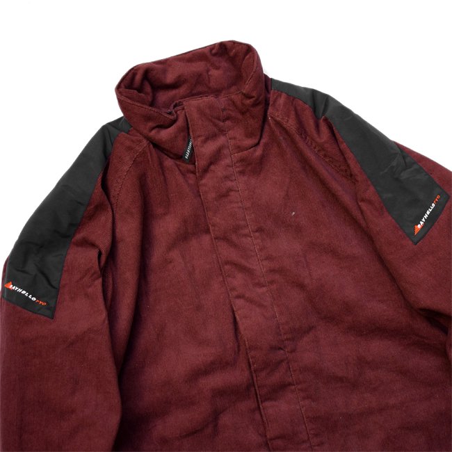 SAYHELLO CORDUROY CITY WORK JACKET / BURGUNDY (セイハロー コーデュロイジャケット/中綿ジャケット)