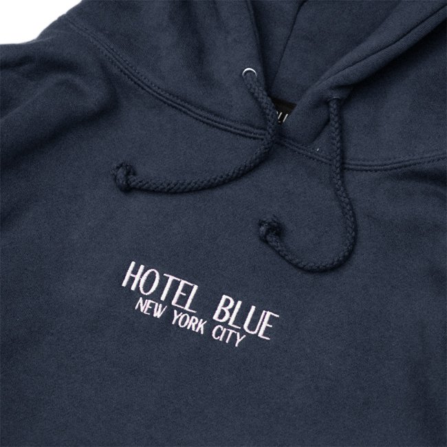 HOTEL BLUE LOGO HOODIE / SLATE (ホテルブルー フーディー/パーカー/スウェット)