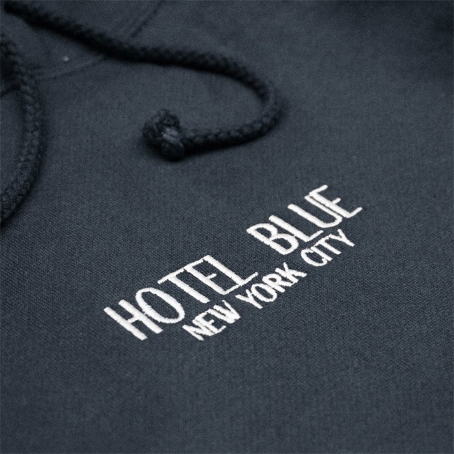 HOTEL BLUE LOGO HOODIE / SLATE (ホテルブルー フーディー/パーカー/スウェット)